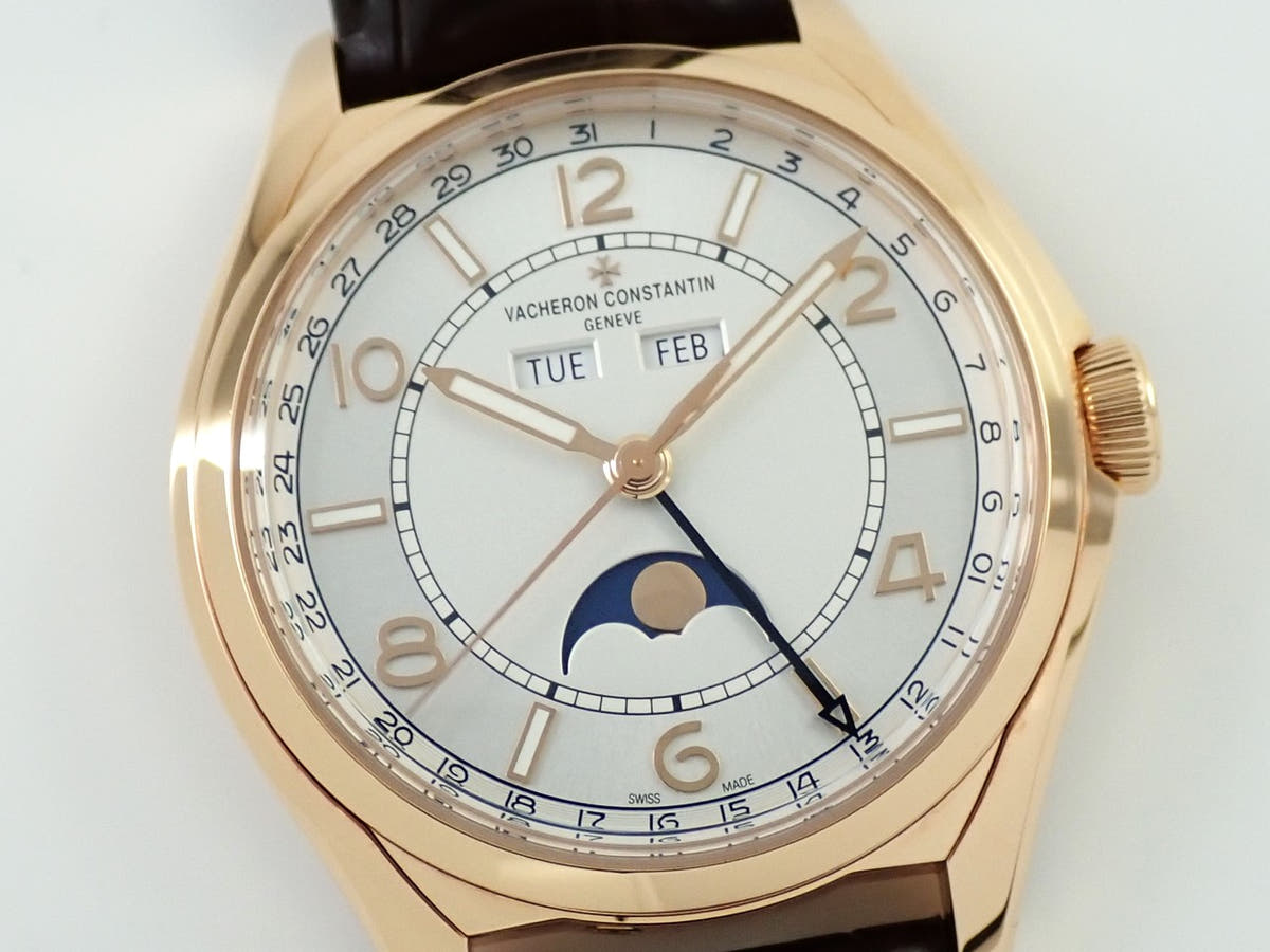 ヴァシュロンコンスタンタン フィフティーシックス コンプリートカレンダー Ref.4000E/000R-B438 シルバー文字盤 中古 2UXR69K0