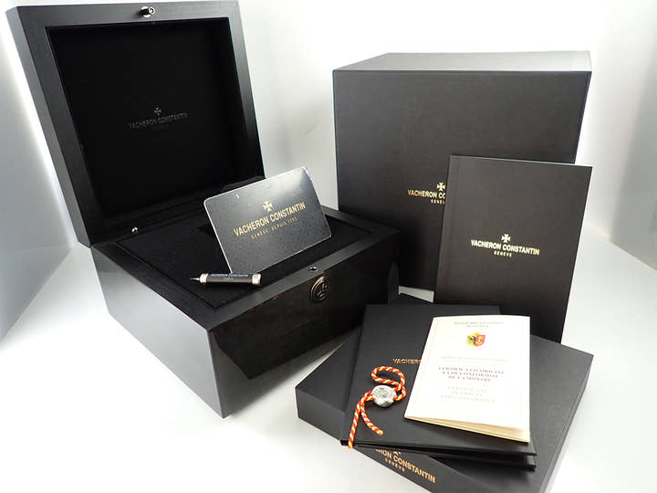 ヴァシュロンコンスタンタン フィフティーシックス コンプリートカレンダー Ref.4000E/000R-B438 シルバー文字盤 中古 8HRLZRJZ