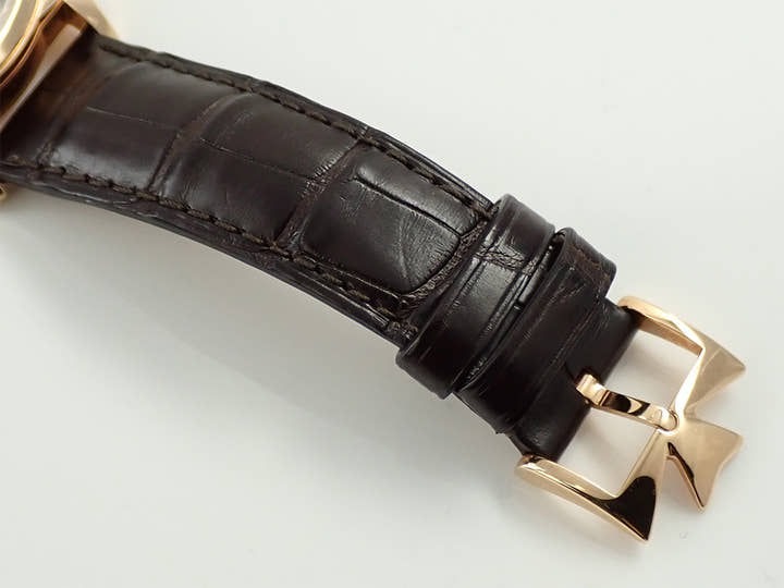 ヴァシュロンコンスタンタン フィフティーシックス コンプリートカレンダー Ref.4000E/000R-B438 シルバー文字盤 中古 8HRLZRJZ