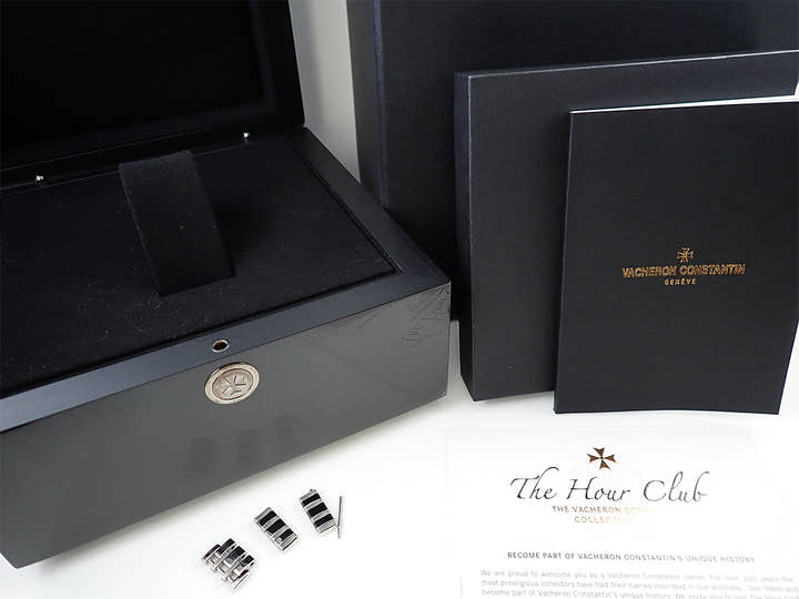 ヴァシュロンコンスタンタン フィフティーシックス オートマティック Ref.4600E/110A-B487 ブルー文字盤 中古 Y8X4K2L3