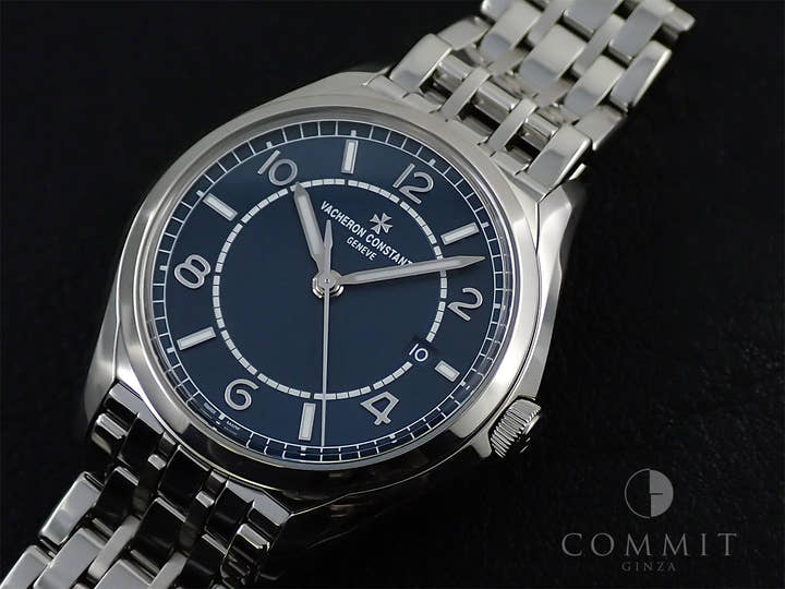 ヴァシュロンコンスタンタン フィフティーシックス オートマティック Ref.4600E/110A-B487 ブルー文字盤 中古 Y8X4K2L3