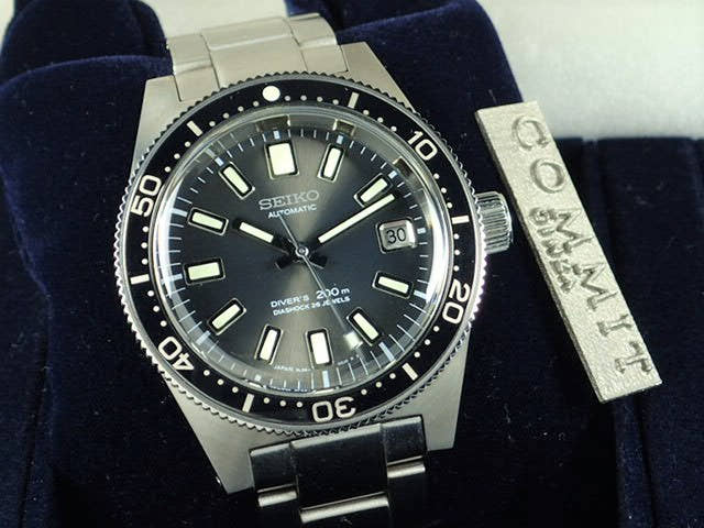 セイコー プロスペックス Ref.SBDX019 チャコールグレー文字盤 美品 first-divers-3