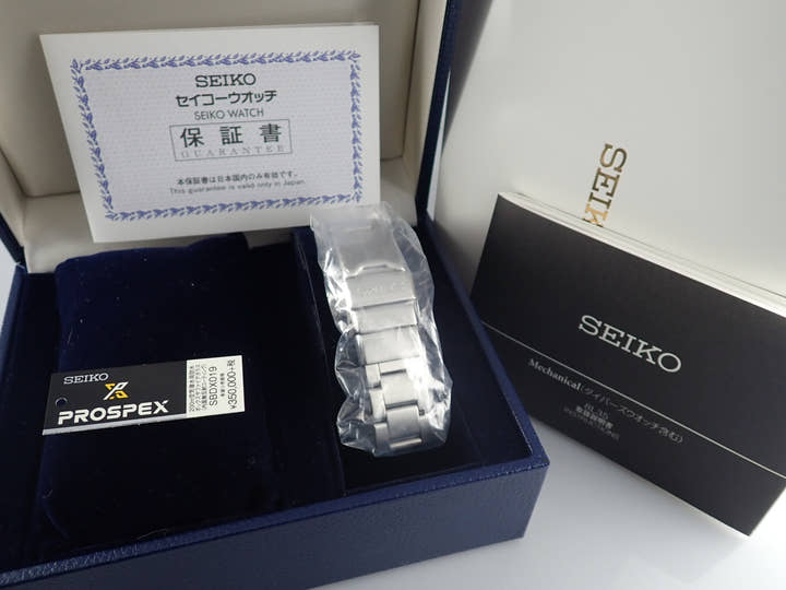 セイコー プロスペックス Ref.SBDX019 チャコールグレー文字盤 未使用 first-divers-6