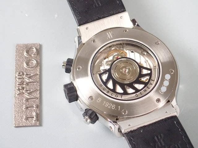 ウブロ クラシックフュージョン Ref.1926.GF30.1 グレー文字盤 中古 flyback