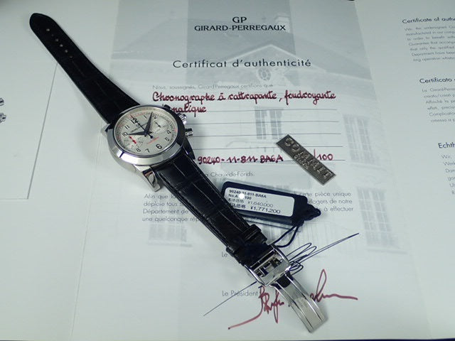 Girard-Perregaux Rattrapante Foudroyante Chronograph [Limited to 100 pieces worldwide]