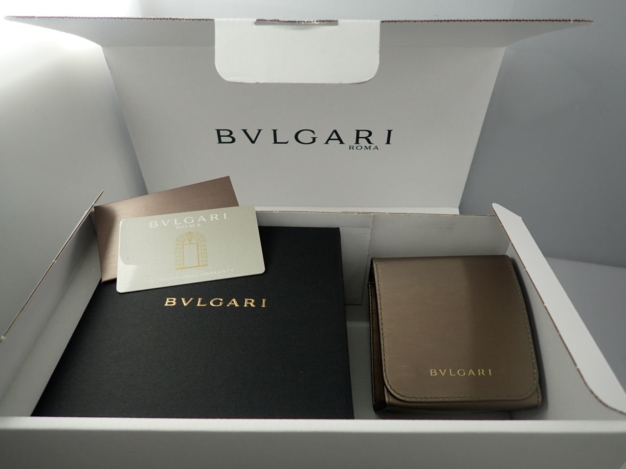 ブルガリ FRAGMENT x BVLGARI ブルガリ・ブルガリ 日本限定モデル 【極美品】 ≪保証書・箱・その他