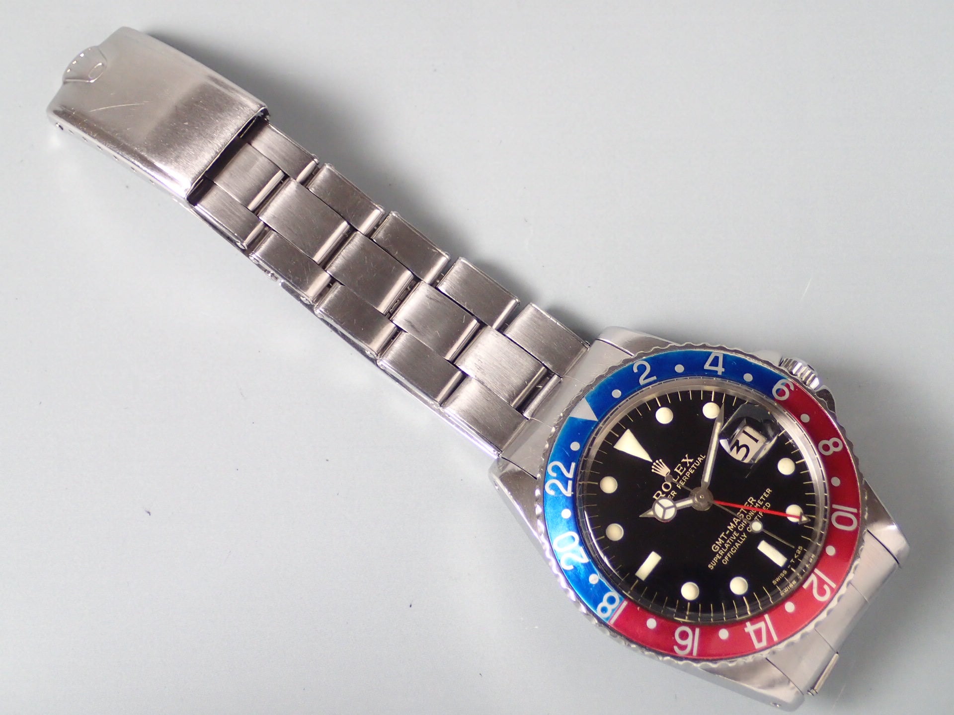 Rolex GMT Master Mirror Dial Ref.1675M