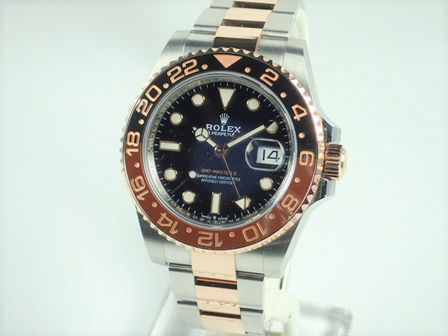 Rolex GMT Master II Brown and Black Bezel