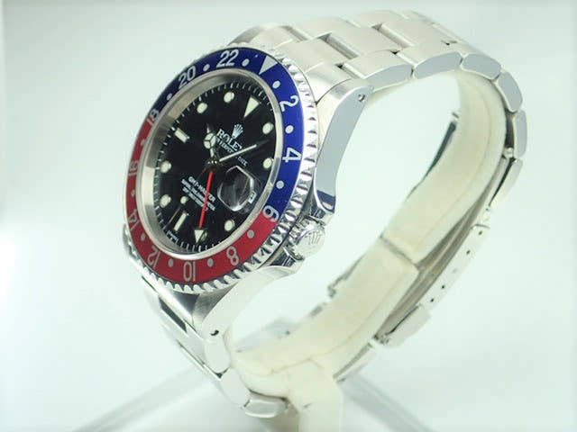 ロレックス GMTマスター Ref.16700 ブラック文字盤 中古 gmt-master-101 オイスターブレスレット