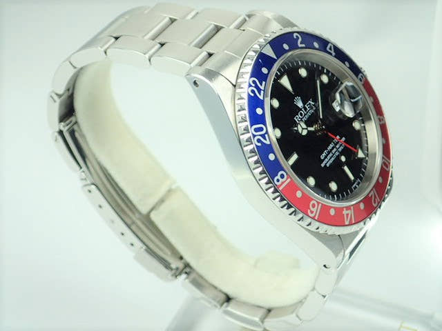 ロレックス GMTマスター Ref.16700 ブラック文字盤 中古 gmt-master-101 オイスターブレスレット