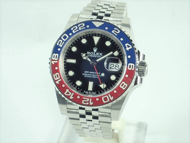 ロレックス GMTマスターII Ref.126710BLRO ブラック文字盤 未使用 gmt-master-102 ジュビリーブレスレット
