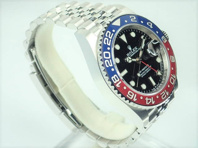 ロレックス GMTマスターII Ref.126710BLRO ブラック文字盤 未使用 gmt-master-102 ジュビリーブレスレット