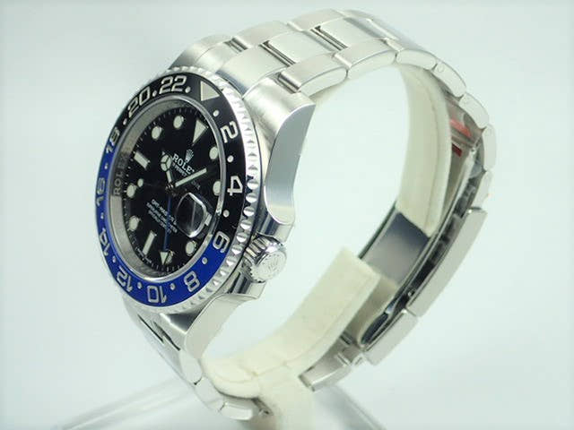 ロレックス GMTマスターII Ref.116710BLNR ブラック文字盤 未使用 gmt-master-103 オイスターブレスレット