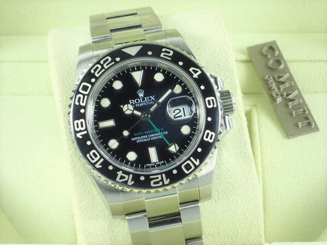 ロレックス GMTマスターII Ref.116710LN ブラック文字盤 美品 gmt-master-105