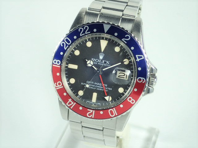 ロレックス GMTマスター Ref.1675 ブラック文字盤 中古 gmt-master-106