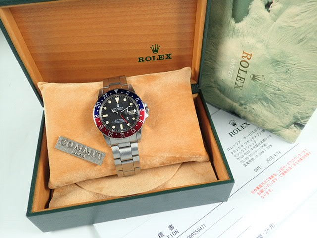 ロレックス GMTマスター Ref.1675 ブラック文字盤 中古 gmt-master-106