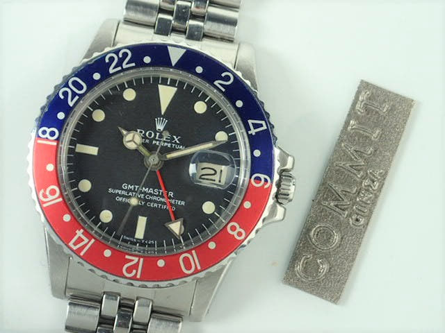 ロレックス GMTマスター Ref.1675 ブラック文字盤 中古 gmt-master-107