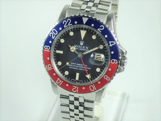 ロレックス GMTマスター Ref.1675 ブラック文字盤 中古 gmt-master-107
