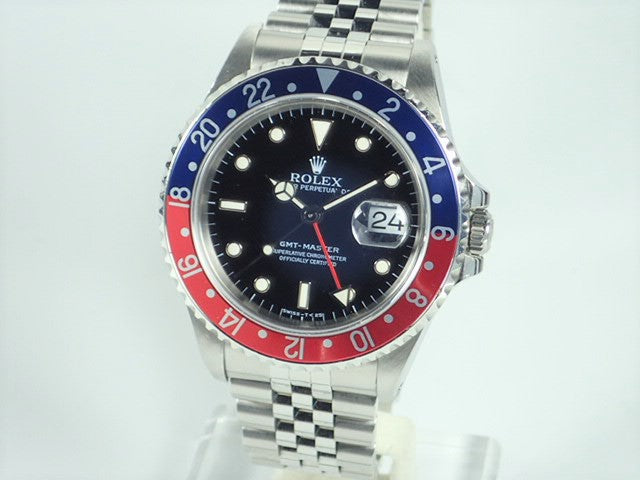 Rolex GMT Master Red and Blue Bezel U Series