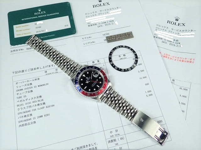 ロレックス GMTマスター Ref.16700 ブラック文字盤 中古 gmt-master-108