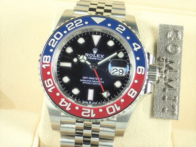 ロレックス GMTマスターII Ref.126710BLRO ブラック文字盤 美品 gmt-master-109 ジュビリーブレスレット