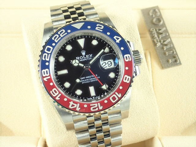 Rolex GMT Master II red and blue bezel [good condition]