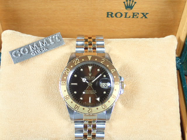 Rolex GMT Master Two-tone Barnacle Dial Ref.16753