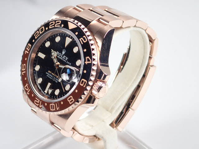 ロレックス GMTマスターII Ref.126715CHNR ブラック文字盤 美品 gmt-master-110 オイスターブレスレット オイスターブレスレット