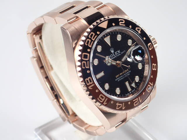 ロレックス GMTマスターII Ref.126715CHNR ブラック文字盤 美品 gmt-master-110 オイスターブレスレット オイスターブレスレット