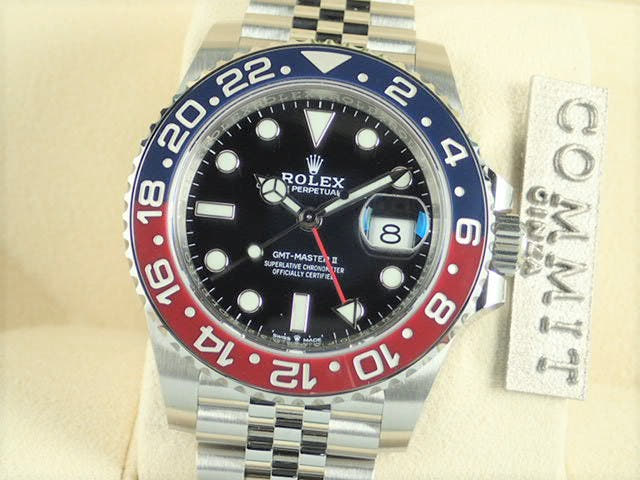 ロレックス GMTマスターII Ref.126710BLRO ブラック文字盤 美品 gmt-master-112 ジュビリーブレスレット