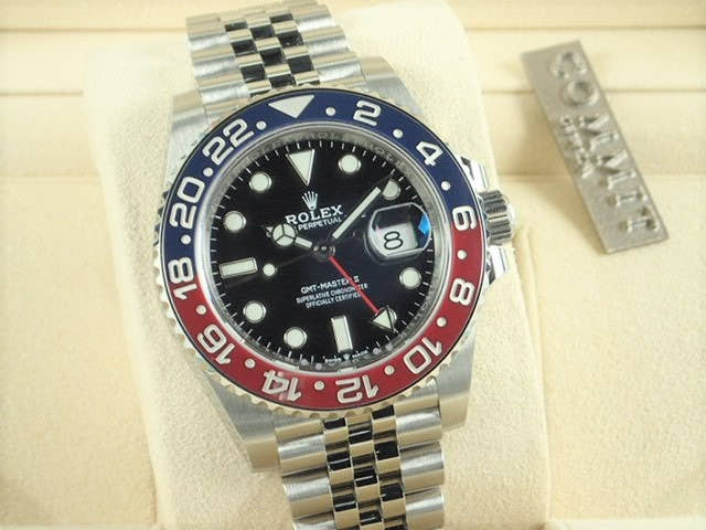 ロレックス GMTマスターII Ref.126710BLRO ブラック文字盤 美品 gmt-master-112 ジュビリーブレスレット