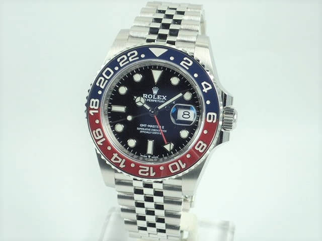 ロレックス GMTマスターII Ref.126710BLRO ブラック文字盤 美品 gmt-master-112 ジュビリーブレスレット