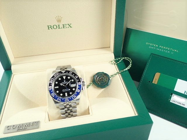 Rolex GMT Master II Blue and Black Bezel [Good Condition]