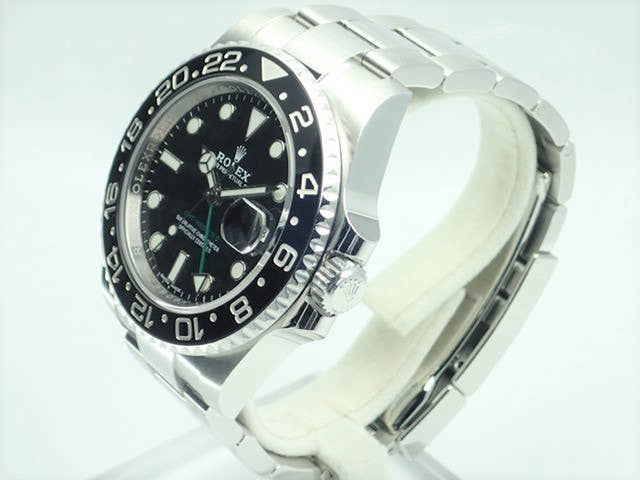 ロレックス GMTマスターII Ref.116710LN ブラック文字盤 未使用 gmt-master-117 オイスターブレスレット