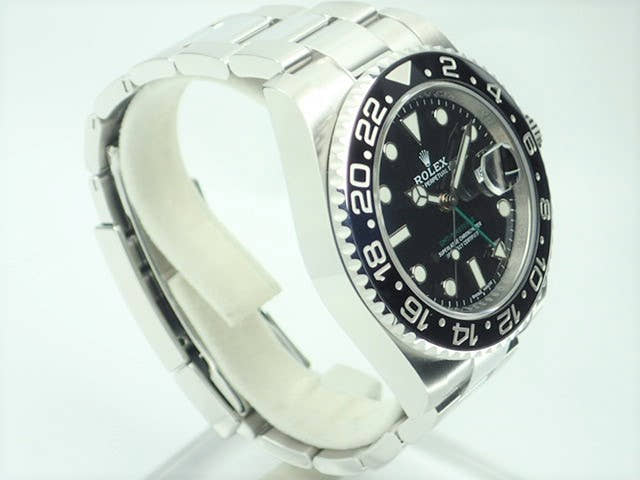 ロレックス GMTマスターII Ref.116710LN ブラック文字盤 未使用 gmt-master-117 オイスターブレスレット