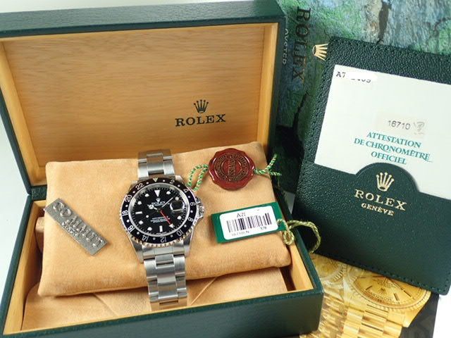 Rolex GMT Master II Black Bezel A