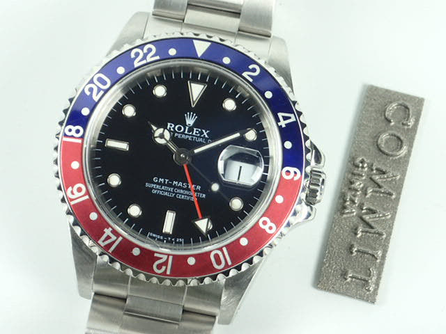 ロレックス GMTマスター Ref.16700 ブラック文字盤 中古 gmt-master-120
