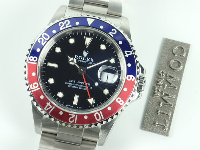 Rolex GMT Master Red and Blue Bezel U Series