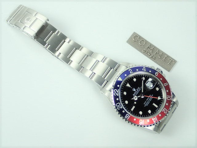 Rolex GMT Master Red and Blue Bezel U Series