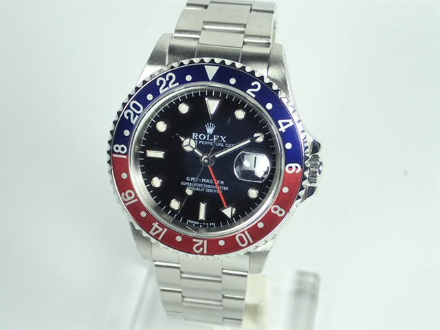 Rolex GMT Master Red and Blue Bezel U Series