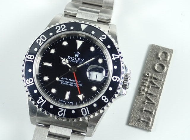 Rolex GMT Master Black Bezel T Series