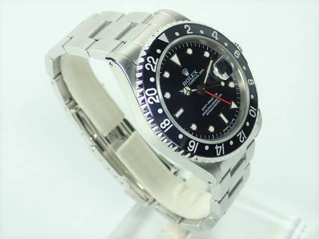 ロレックス GMTマスター Ref.16700 ブラック文字盤 中古 gmt-master-121 オイスターブレスレット