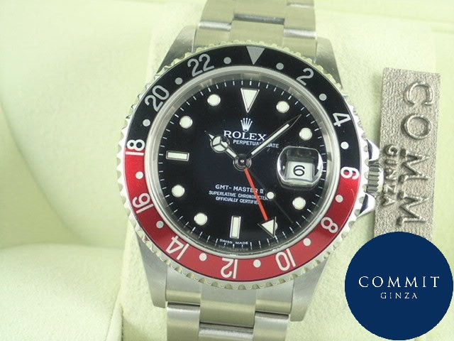 Rolex GMT Master II Rectangle Dial Red and Black Bezel M Series &lt;Warranty, Box, etc.&gt;