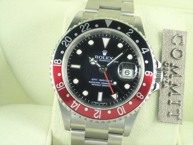 Rolex GMT Master II Rectangle Dial Red and Black Bezel M Series &lt;Warranty, Box, etc.&gt;