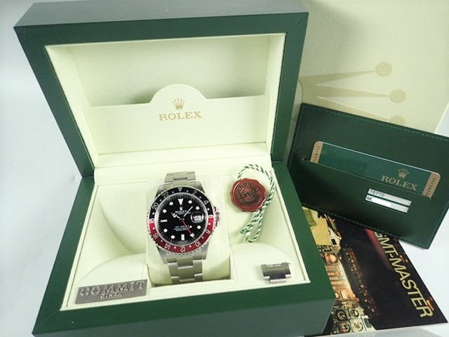 Rolex GMT Master II Rectangle Dial Red and Black Bezel M Series &lt;Warranty, Box, etc.&gt;