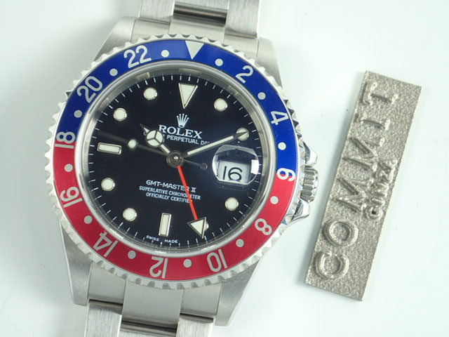 Rolex GMT Master II Red and Blue Bezel Z Series