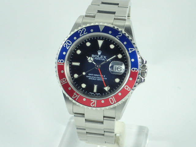 Rolex GMT Master II Red and Blue Bezel Z Series