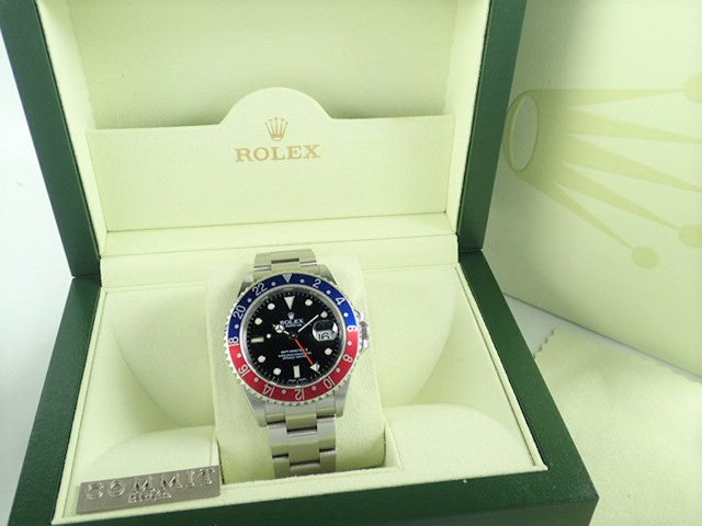 Rolex GMT Master II Red and Blue Bezel Z Series