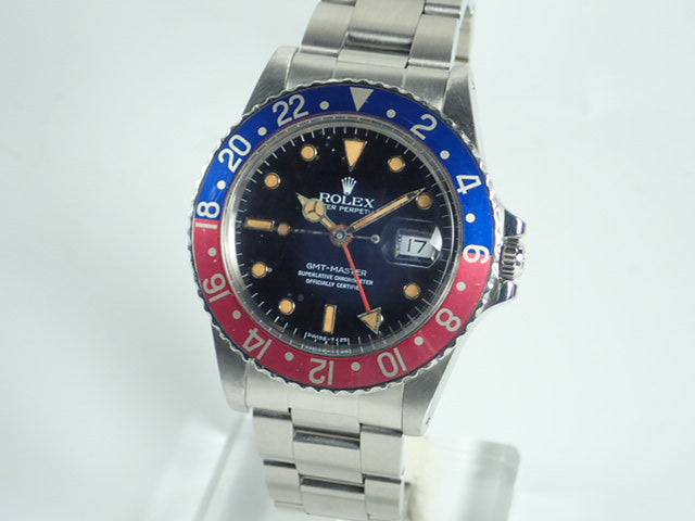 Rolex GMT Master Red and Blue Bezel