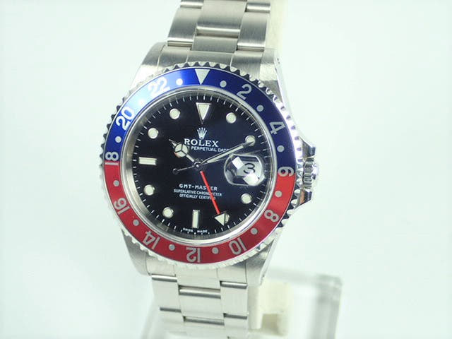 ロレックス GMTマスター Ref.16700 ブラック文字盤 美品 gmt-master-127